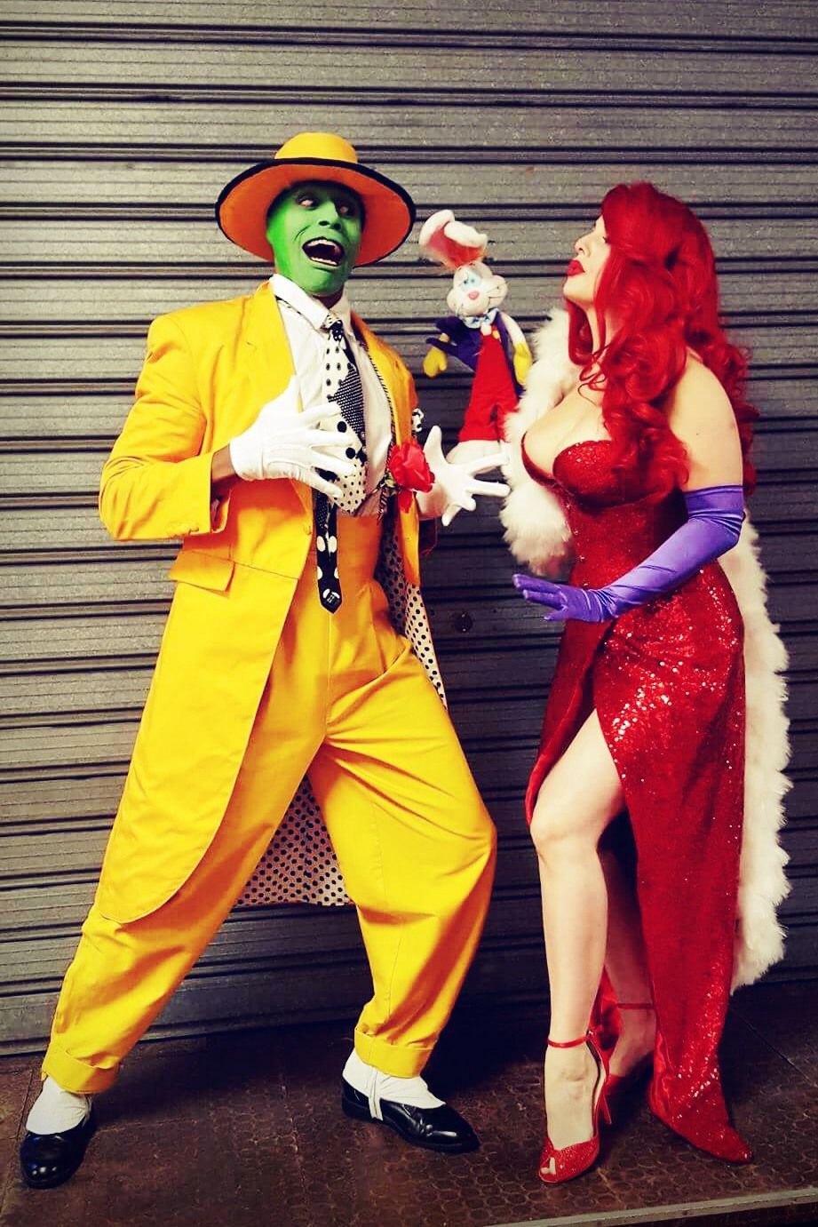 Jessica Rabbit song with roger rabbit and mask character 